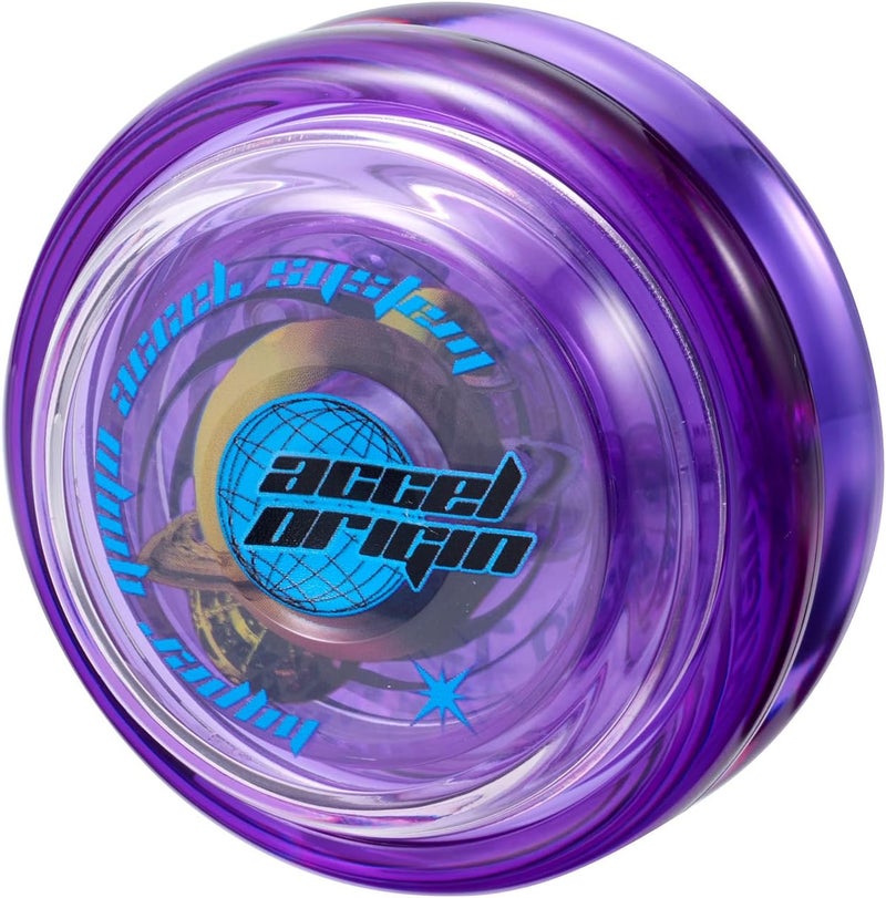 Ban Dai Bandai 60005 Accel Hyper Yo Violet, Skill Game, Optimal JoJo for Children from 8 Years, with its Accel System, Test All Tricks Quickly and Easily - Image 3